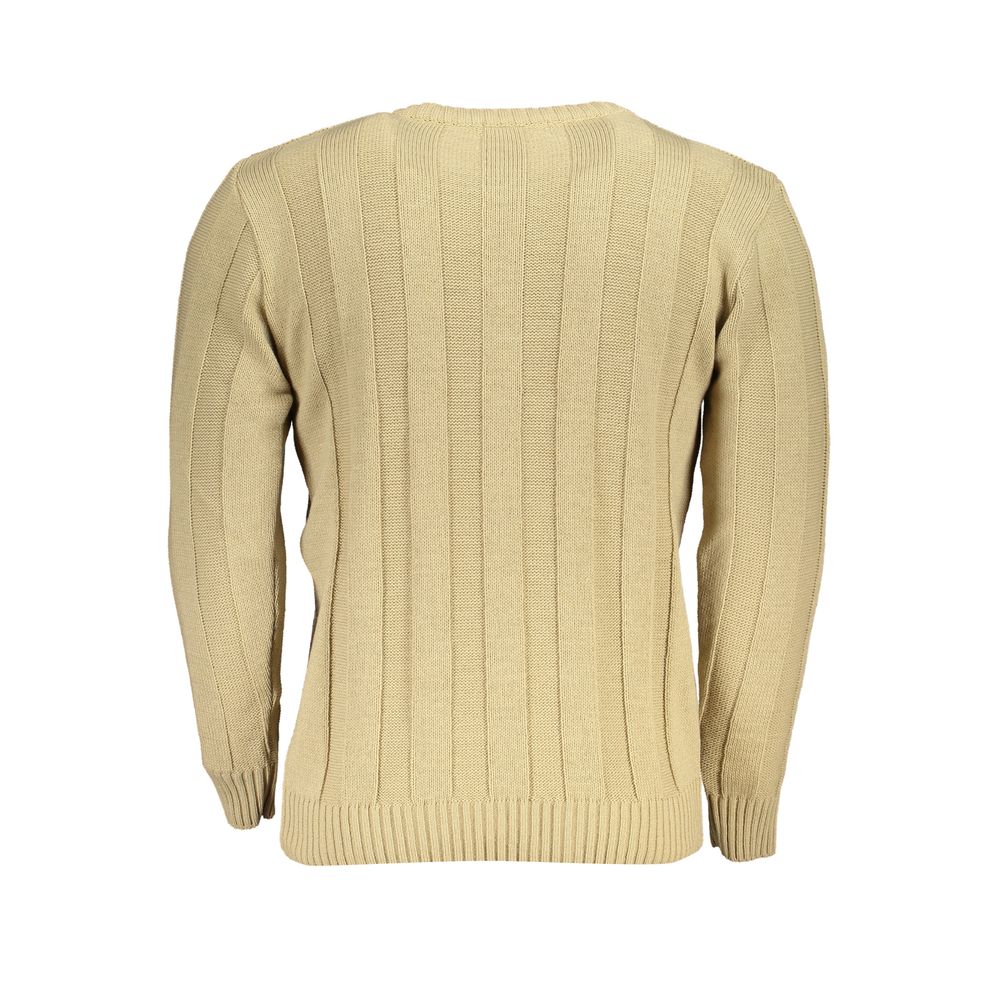 Pull en tissu beige US Grand Polo