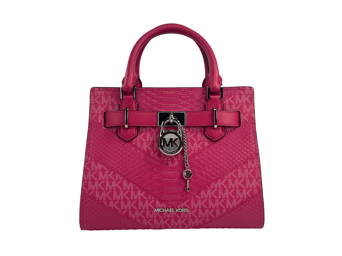 Sac à bandoulière Michael Kors Hamilton Small Electric Pink