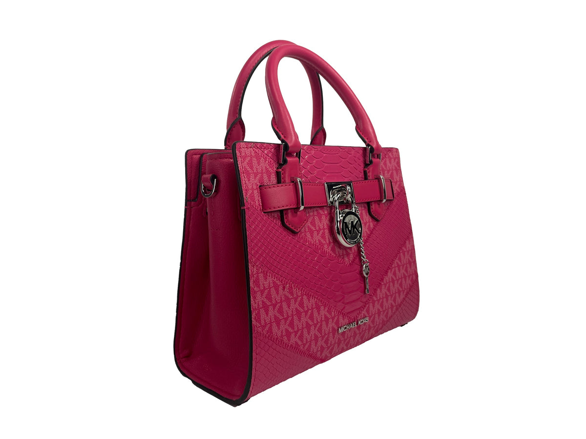 Bolso bandolera tipo cartera Hamilton Electric Pink de Michael Kors