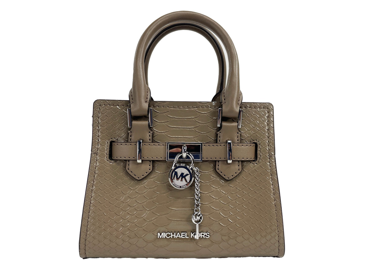 Bolso bandolera tipo cartera con diseño de serpiente Dusk XS de Michael Kors Hamilton