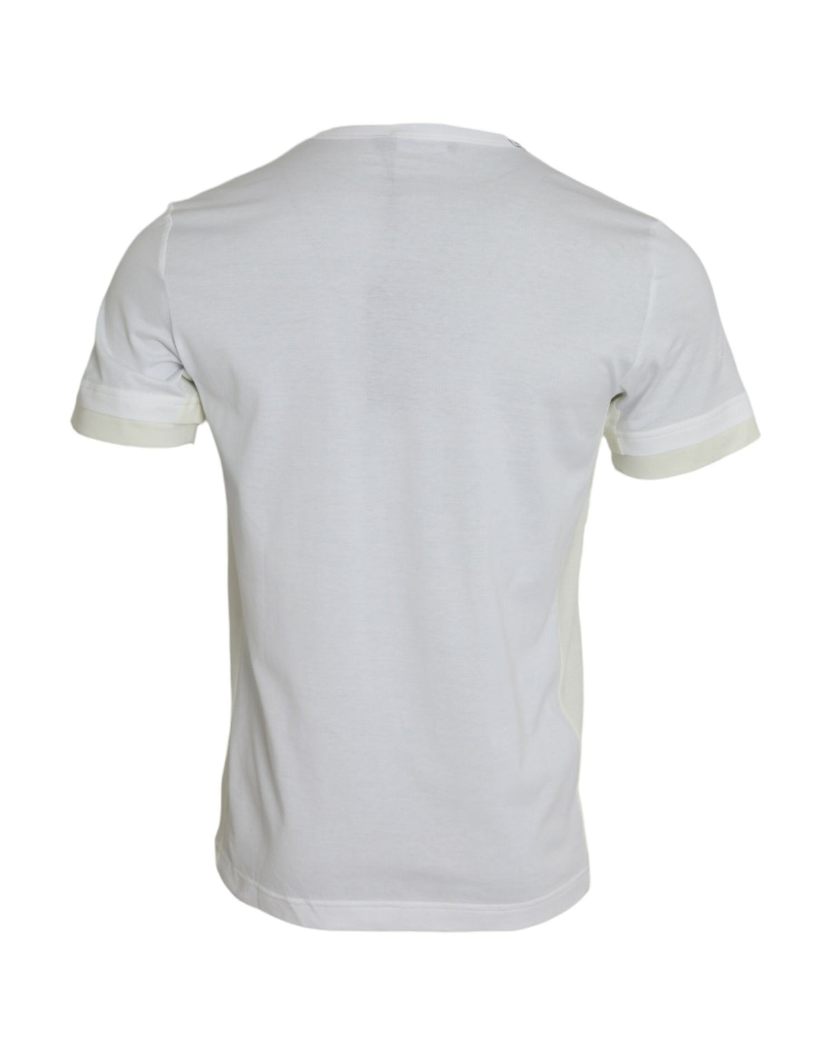 Camiseta de manga corta con bolsillo de algodón blanco de Dolce &amp; Gabbana