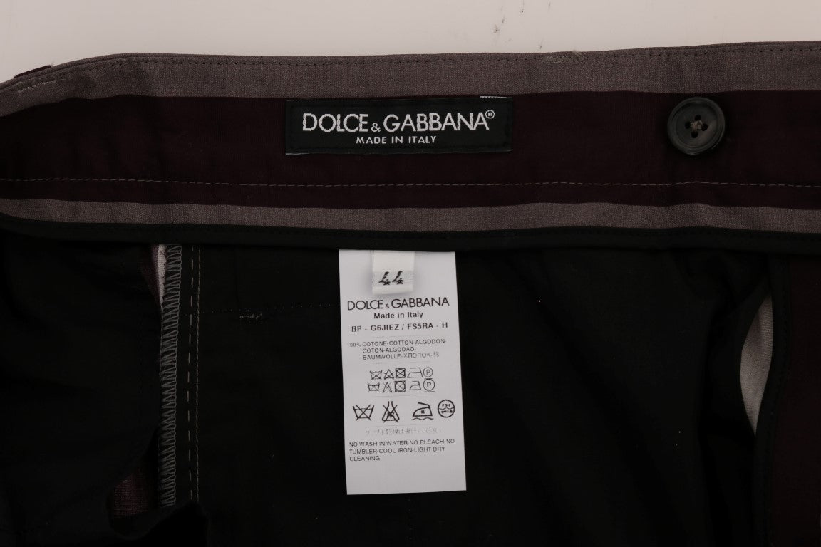 Pantalones cortos casuales de algodón a rayas de Dolce &amp; Gabbana