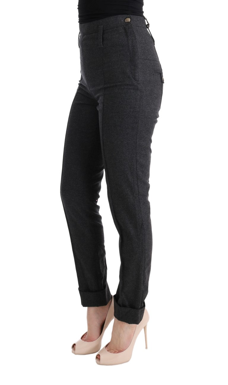 Ermanno Scervino Pantalon skinny décontracté gris chic