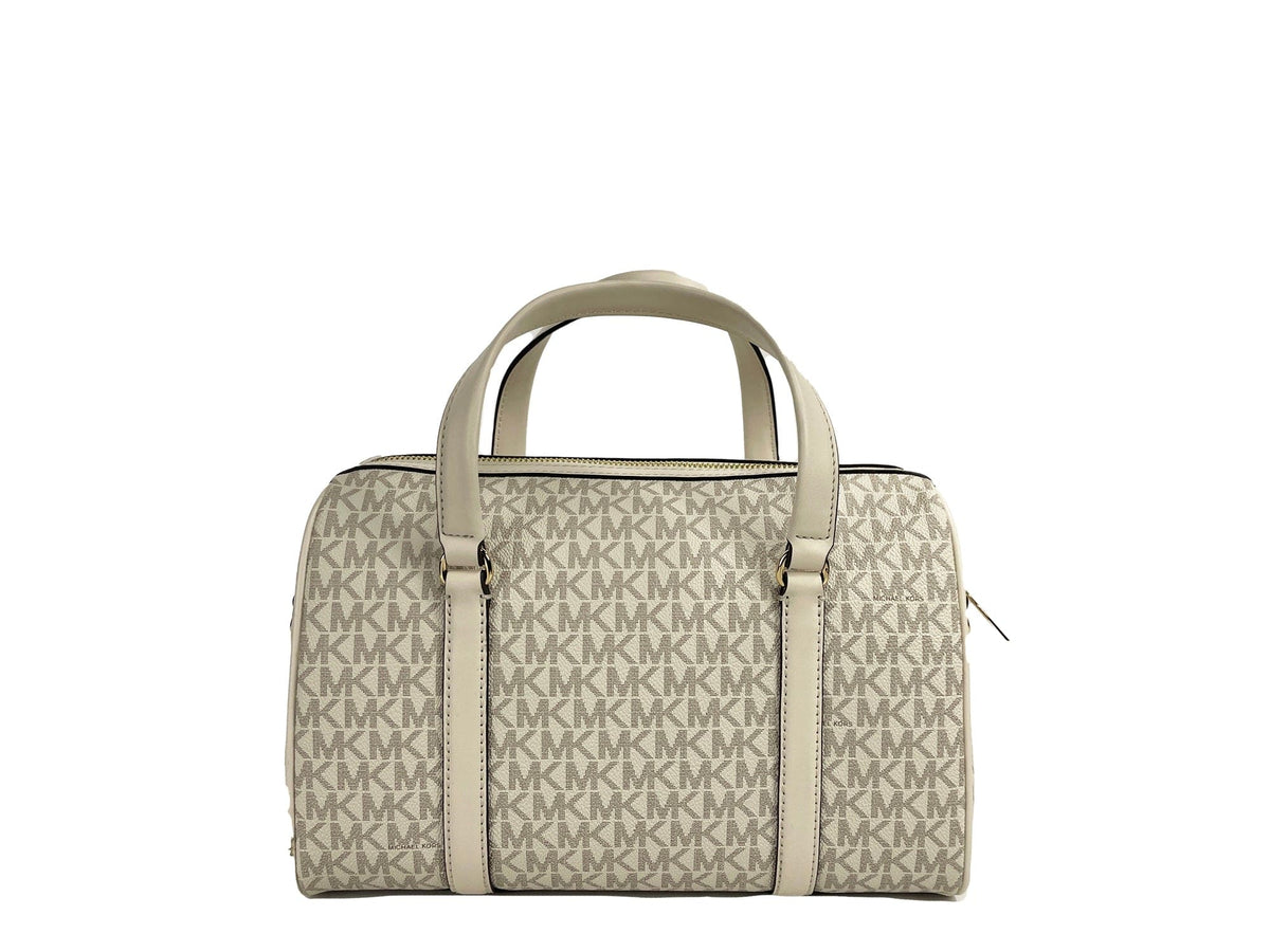 Sac à main de voyage Michael Kors Medium Duffle Satchel Sac à bandoulière Crème