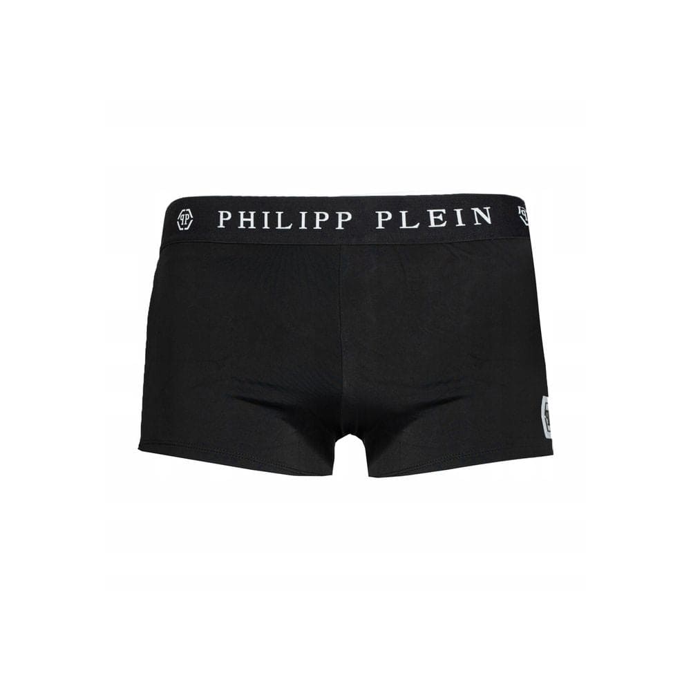 Bañadores tipo bóxer de diseño elegante en color negro para hombre de Philipp Plein