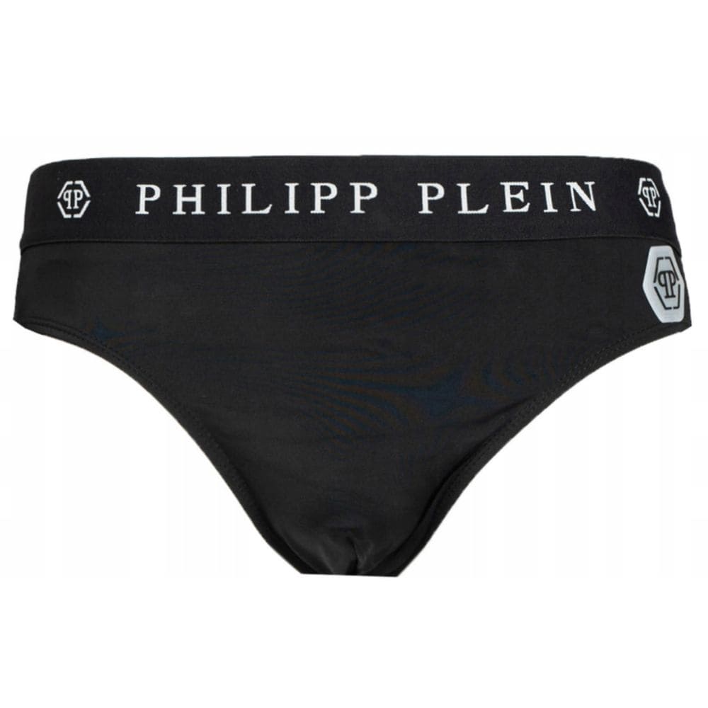 Slip de bain élégant en nylon Philipp Plein avec logo emblématique