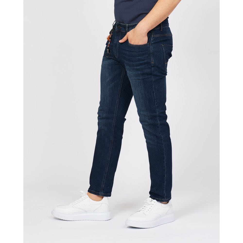 Jean stretch en coton bleu élégant Yes Zee