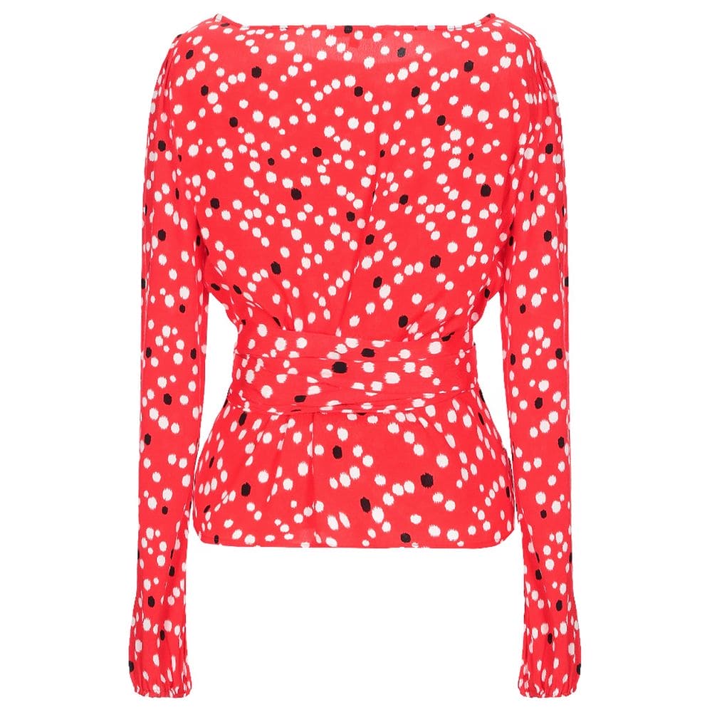 Pull en polyester rouge Patrizia Pepe