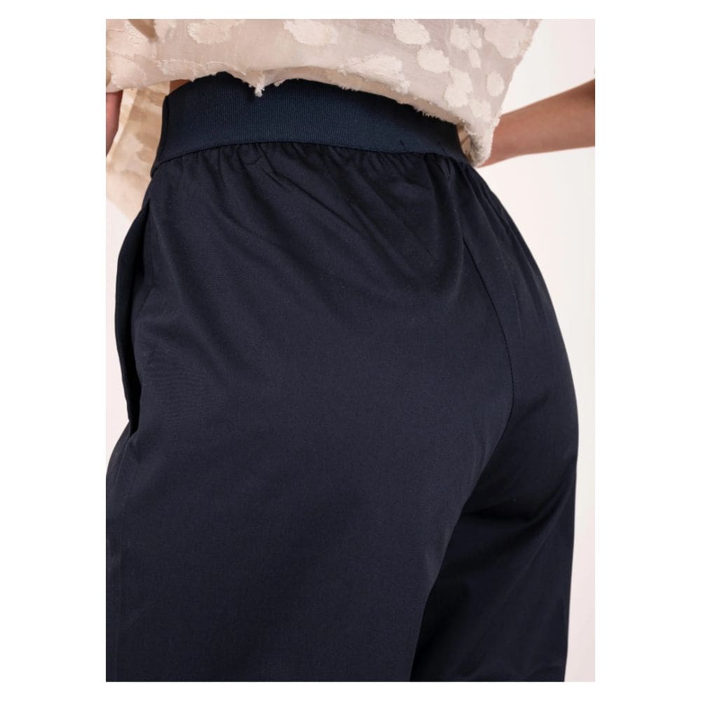 Jean et pantalon en coton bleu Alpha Studio