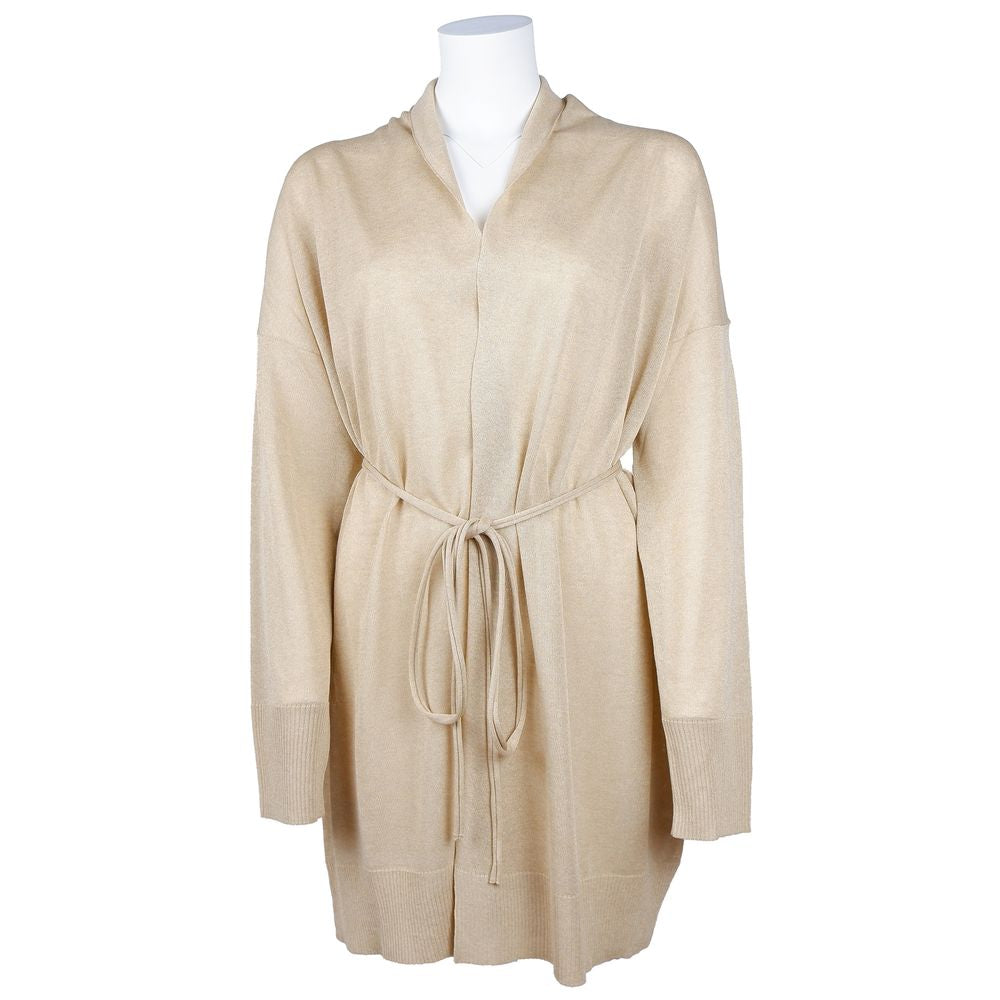 Robe en viscose beige Alpha Studio