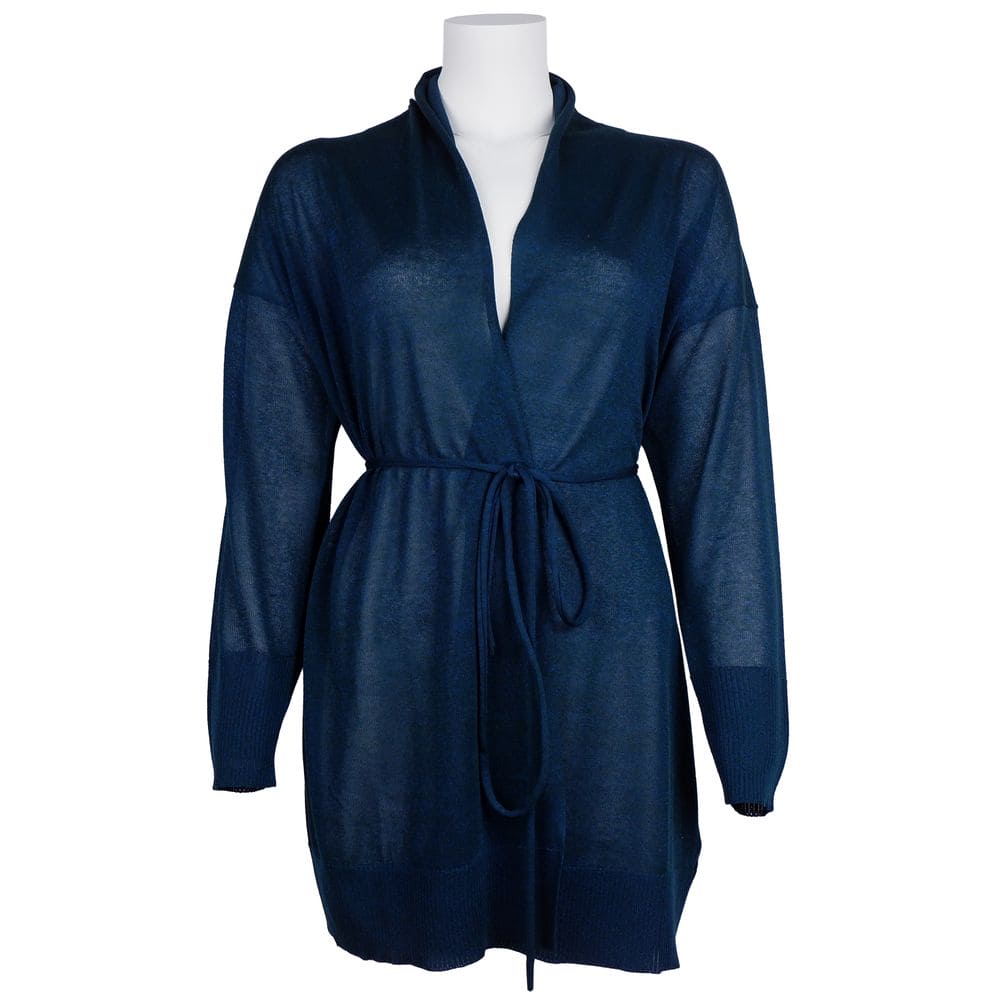 Robe en viscose bleue Alpha Studio