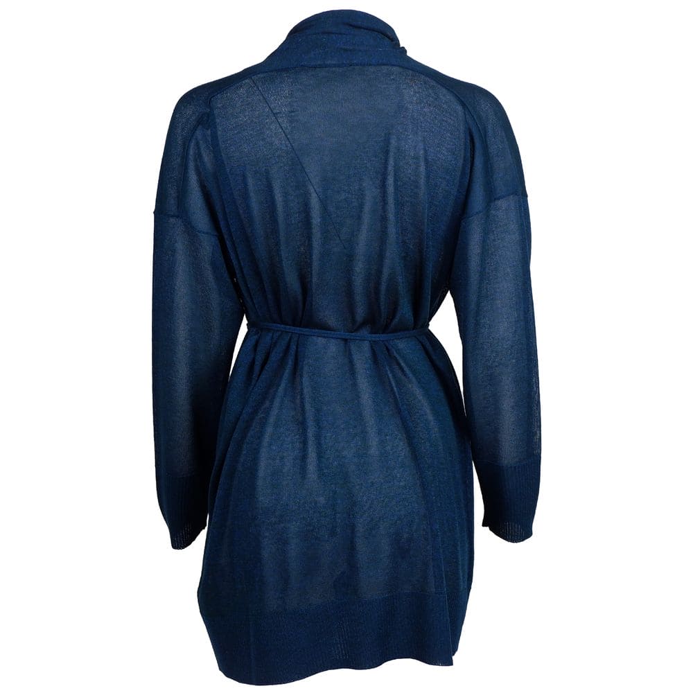 Robe en viscose bleue Alpha Studio