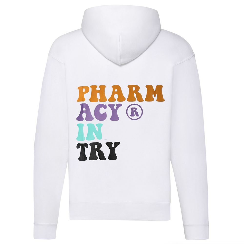 Pull en coton blanc pour l'industrie pharmaceutique