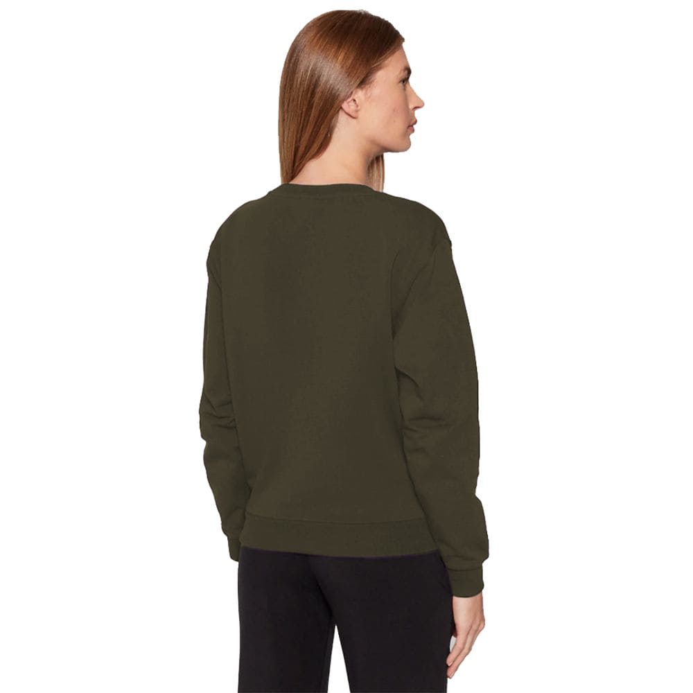 Pull en coton vert Moschino