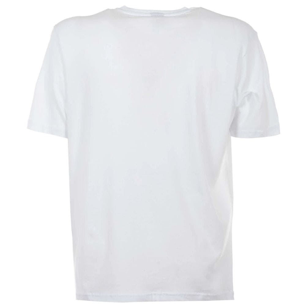 T-shirt en coton blanc élégant de North Sails avec logo bleu audacieux