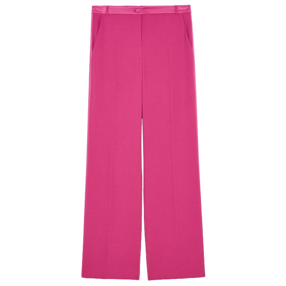 Patrizia Pepe Pantalon Palazzo élégant fuchsia