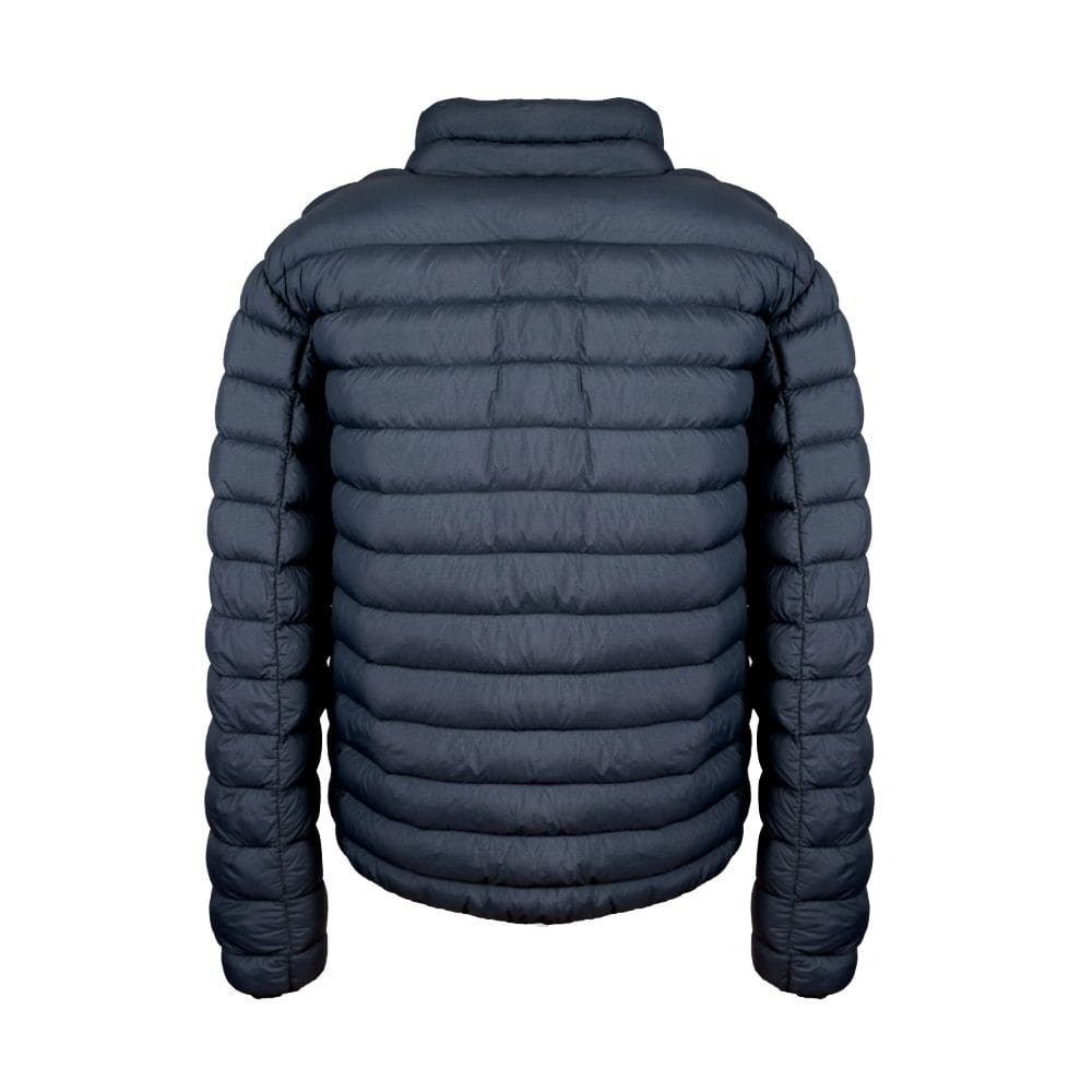 Gilet matelassé zippé bleu chic de Centogrammi pour homme