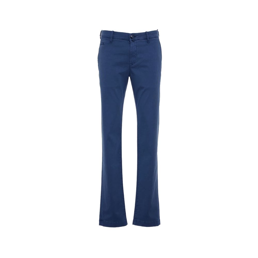 Pantalones chinos elegantes de corte entallado en azul de Jacob Cohen