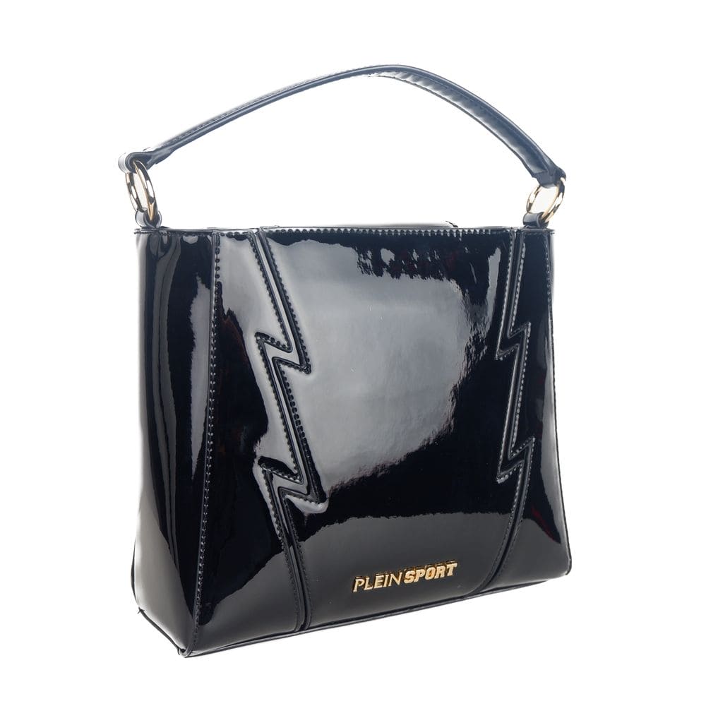 Bolso bandolera elegante con efecto charol de Plein Sport