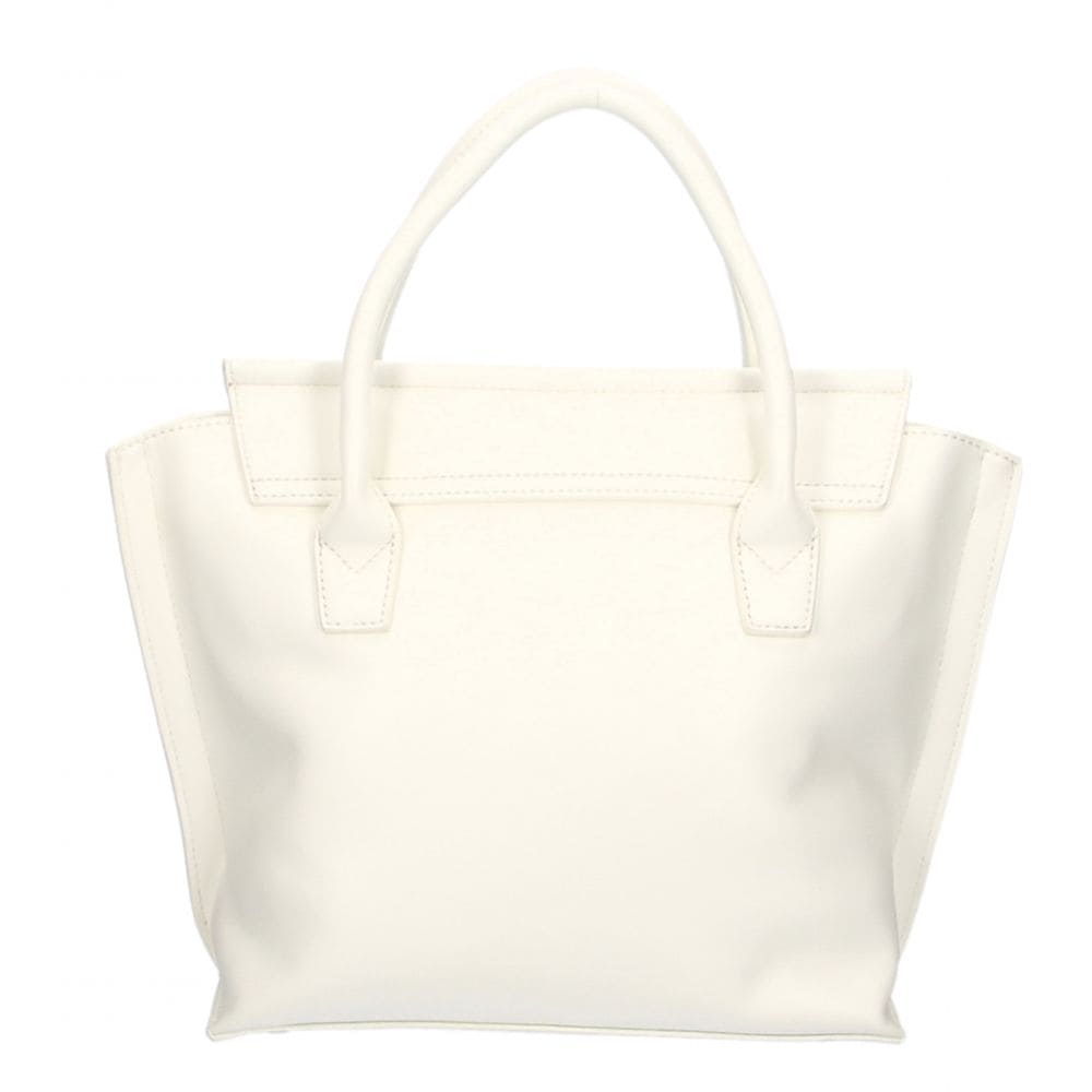 Bolso elegante blanco con cierre magnético Plein Sport