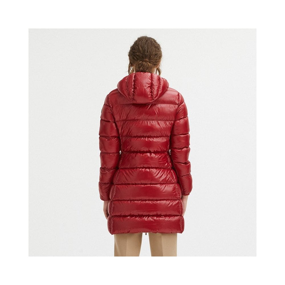 Centogrammi Reversible Goose Down Long Jacket in Pink