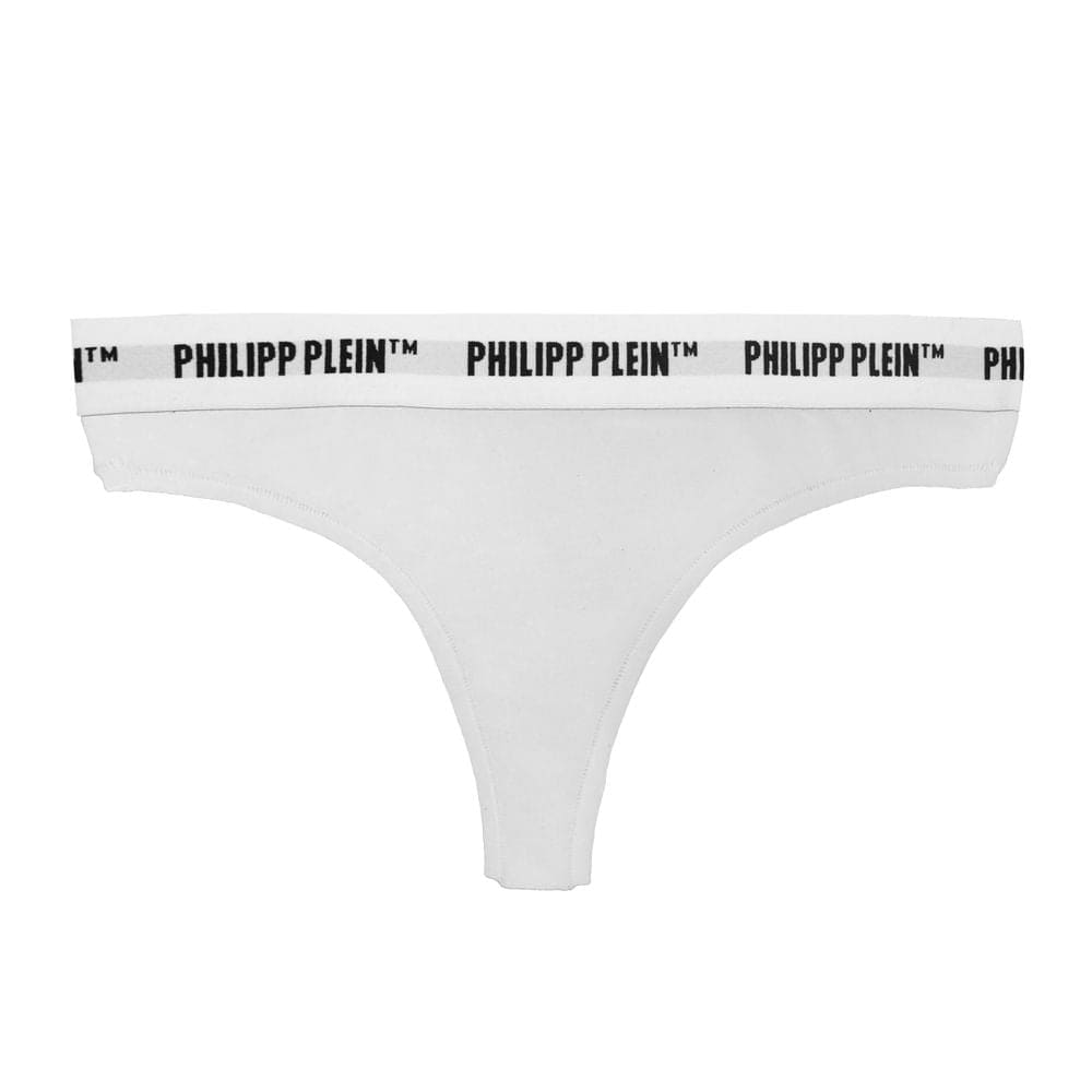 Duo de strings blancs élégants Philipp Plein pour femme