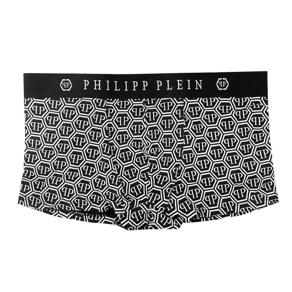 Conjunto de dos boxers elegantes monocromáticos de Philipp Plein