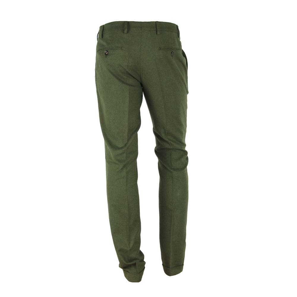 Pantalon d'hiver élégant en coton fabriqué en Italie