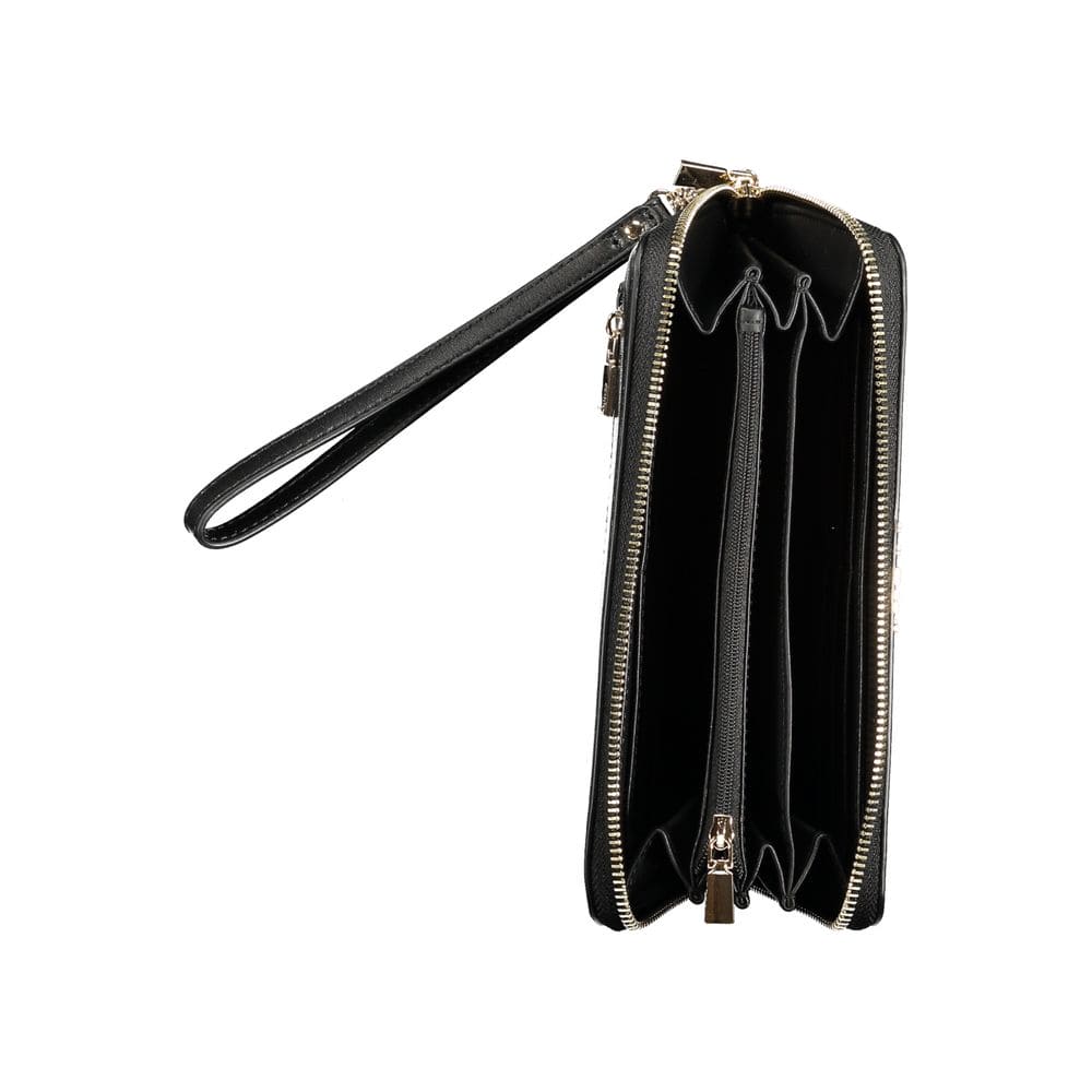 Cartera negra de polietileno Guess Jeans