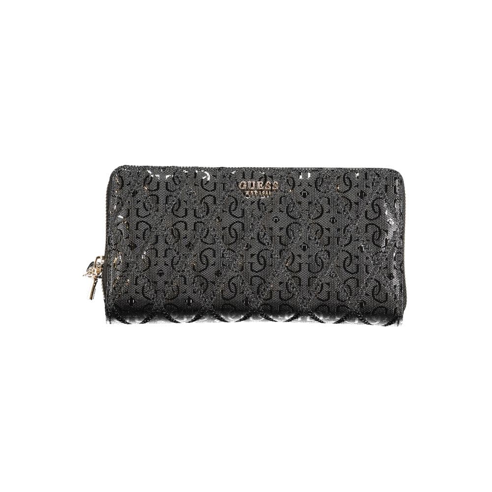 Cartera negra de polietileno Guess Jeans