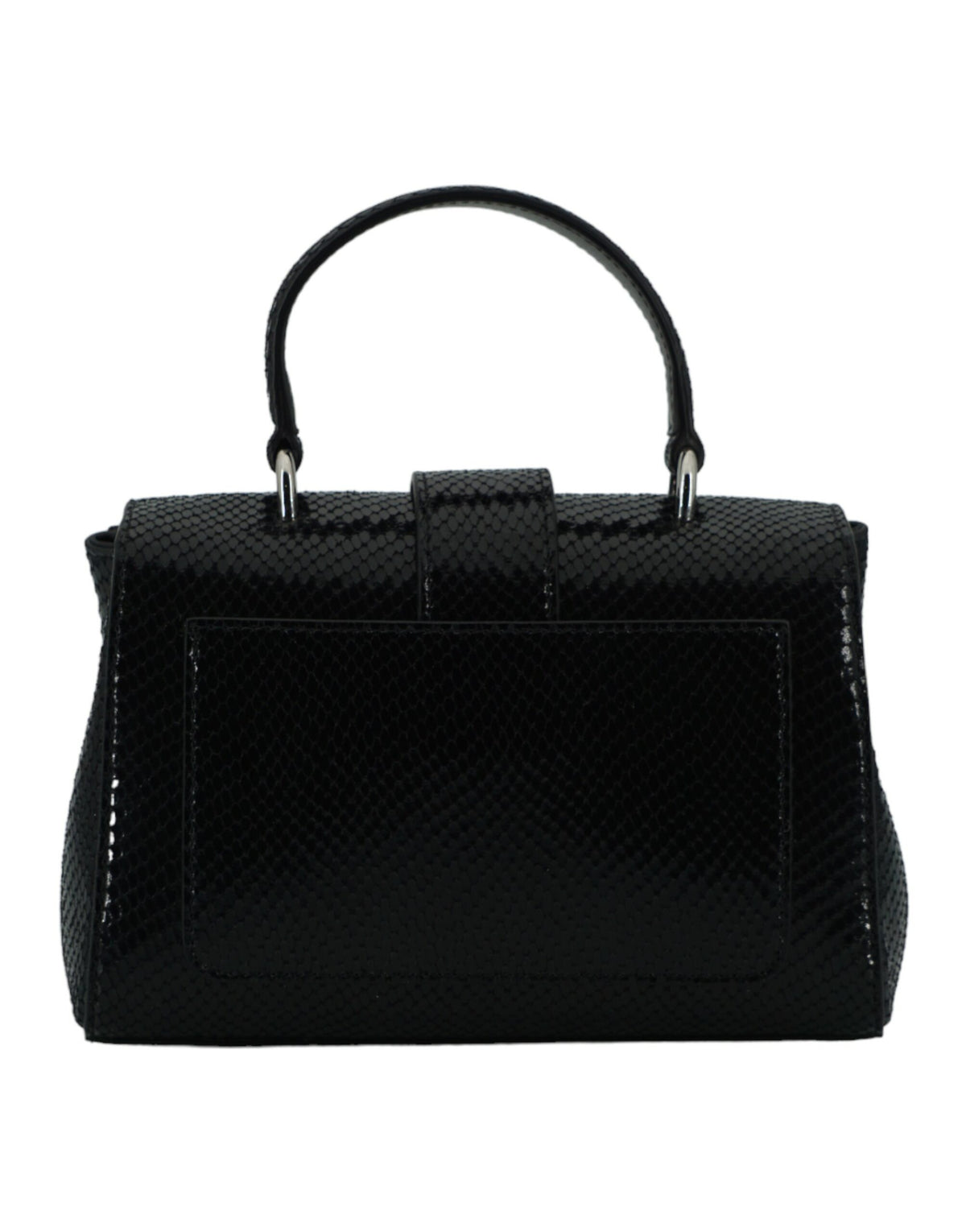 Sac à bandoulière en cuir noir Jimmy Choo