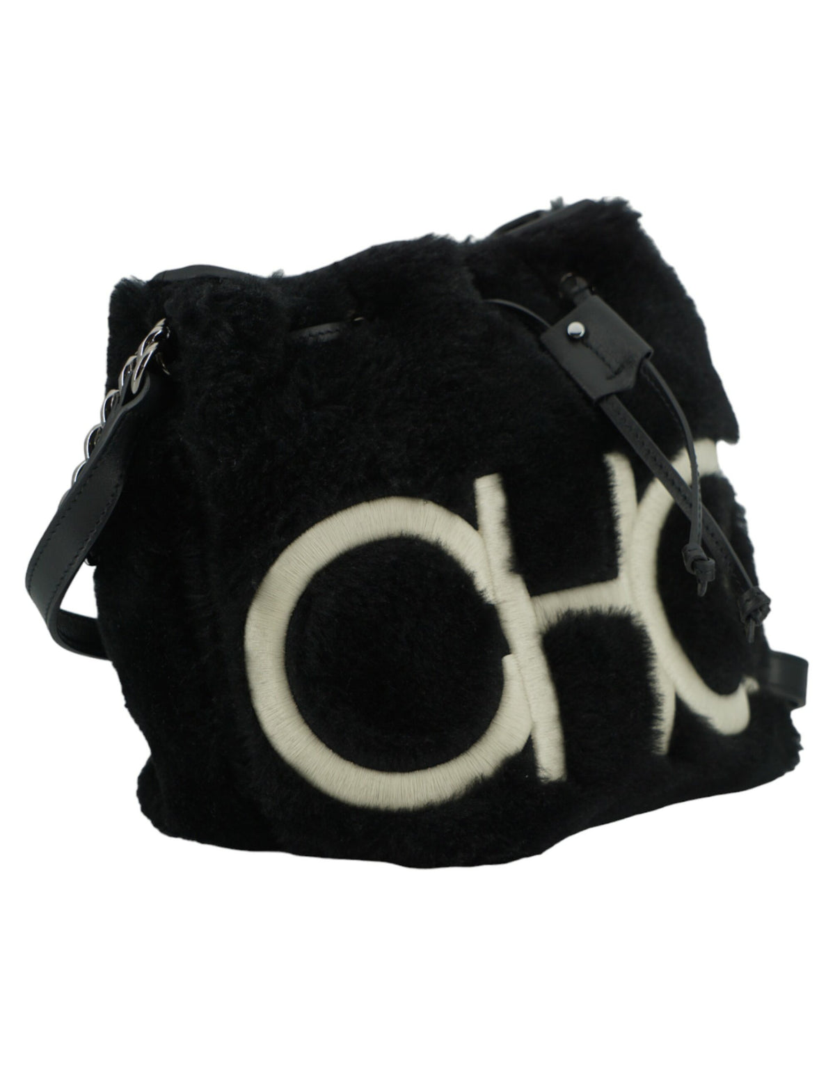 Bolso de mano y bandolera de piel negra de Jimmy Choo