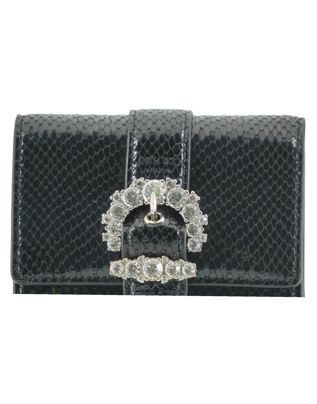 Cartera Cheri de piel negra de Jimmy Choo