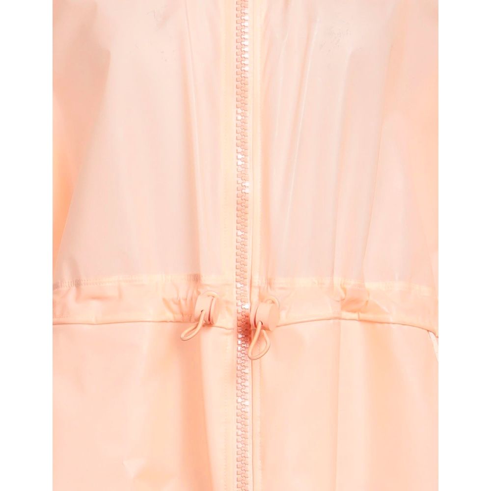 Veste longue imperméable rose poudré Elisabetta Franchi