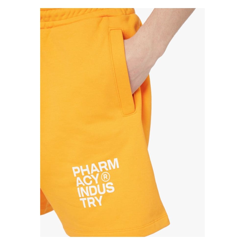 Pantalon chic en coton orange avec logo pour l'industrie pharmaceutique