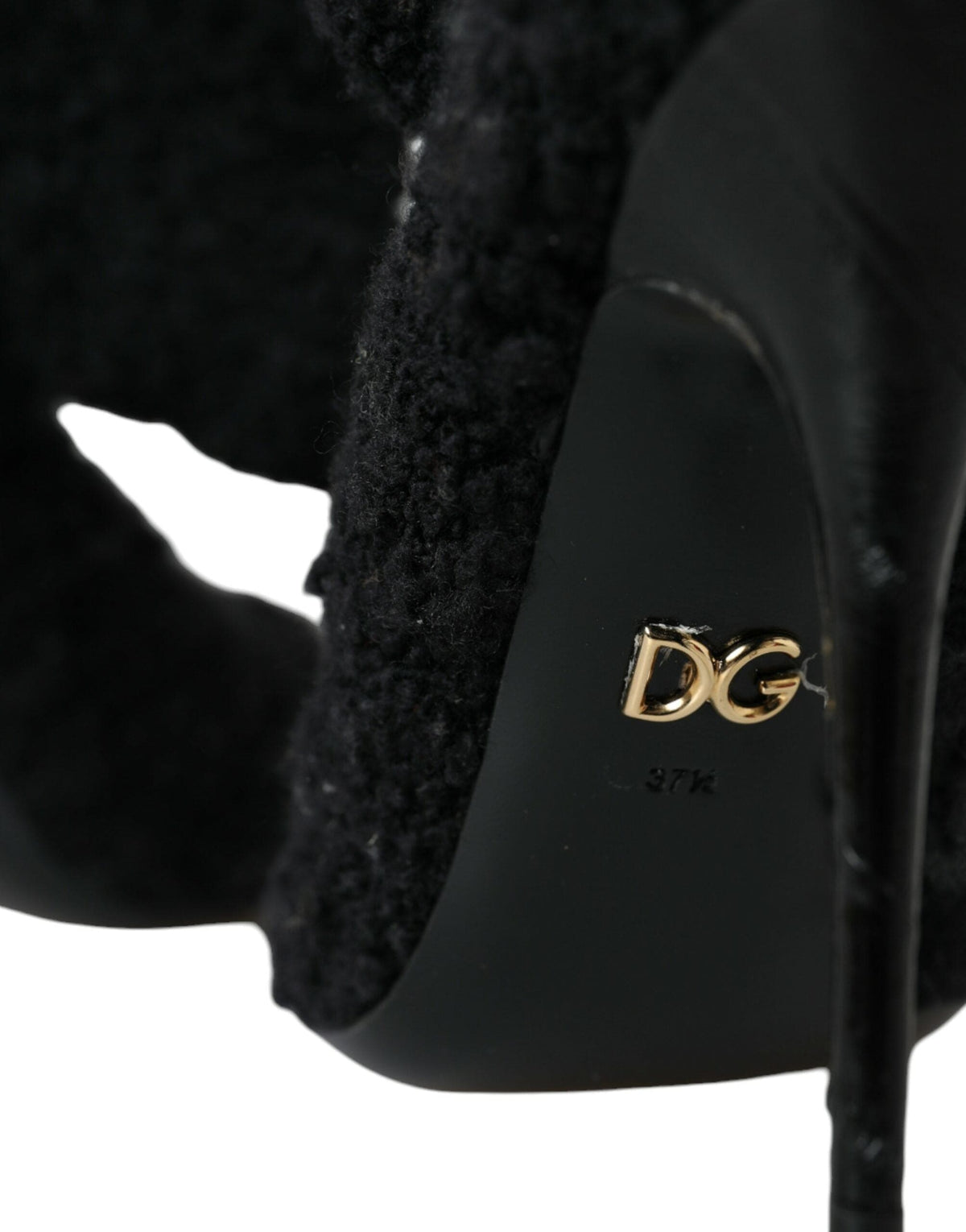 Chaussures à talons aiguilles noirs Dolce &amp; Gabbana