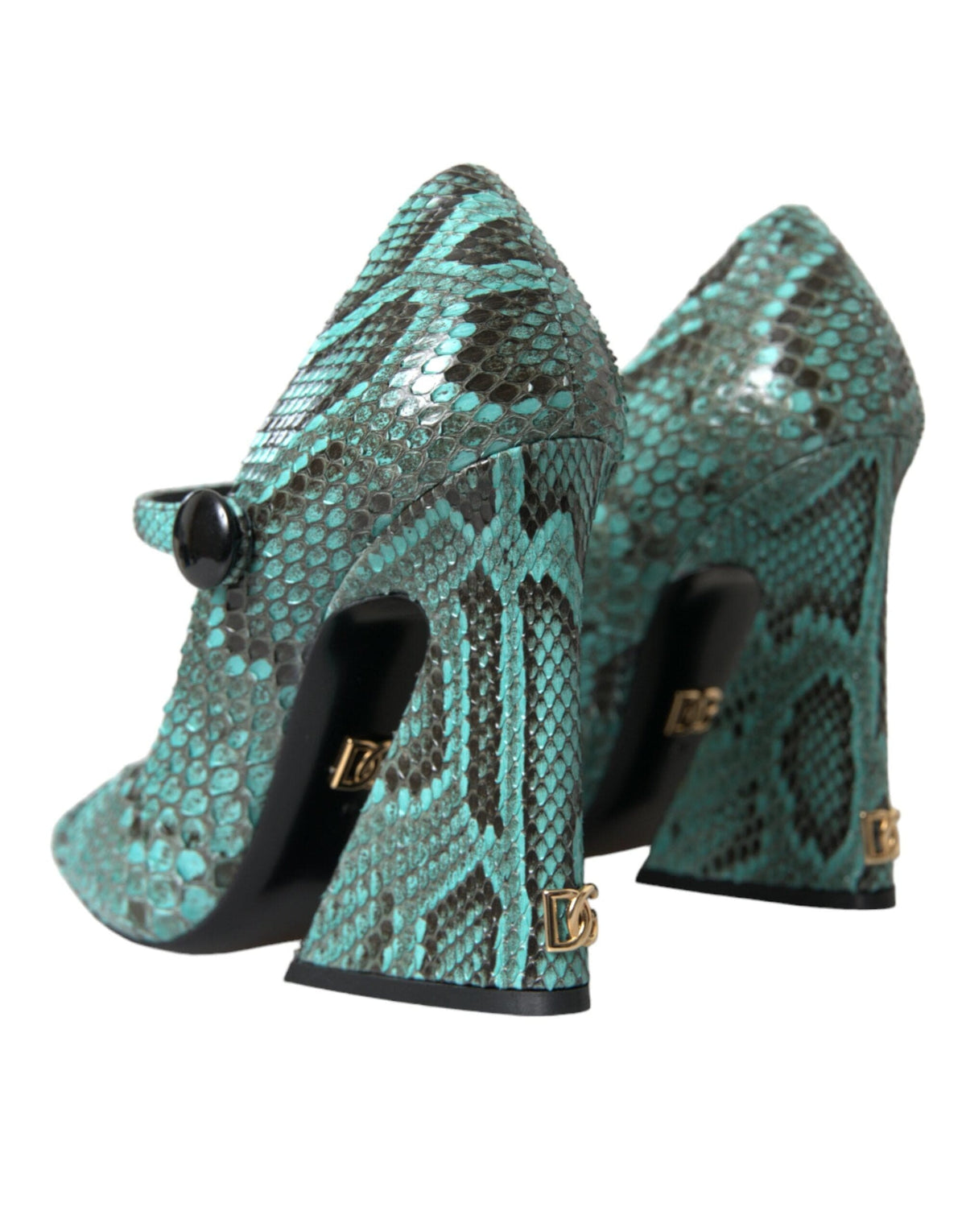 Escarpins Mary Jane en cuir python Aqua Dolce &amp; Gabbana