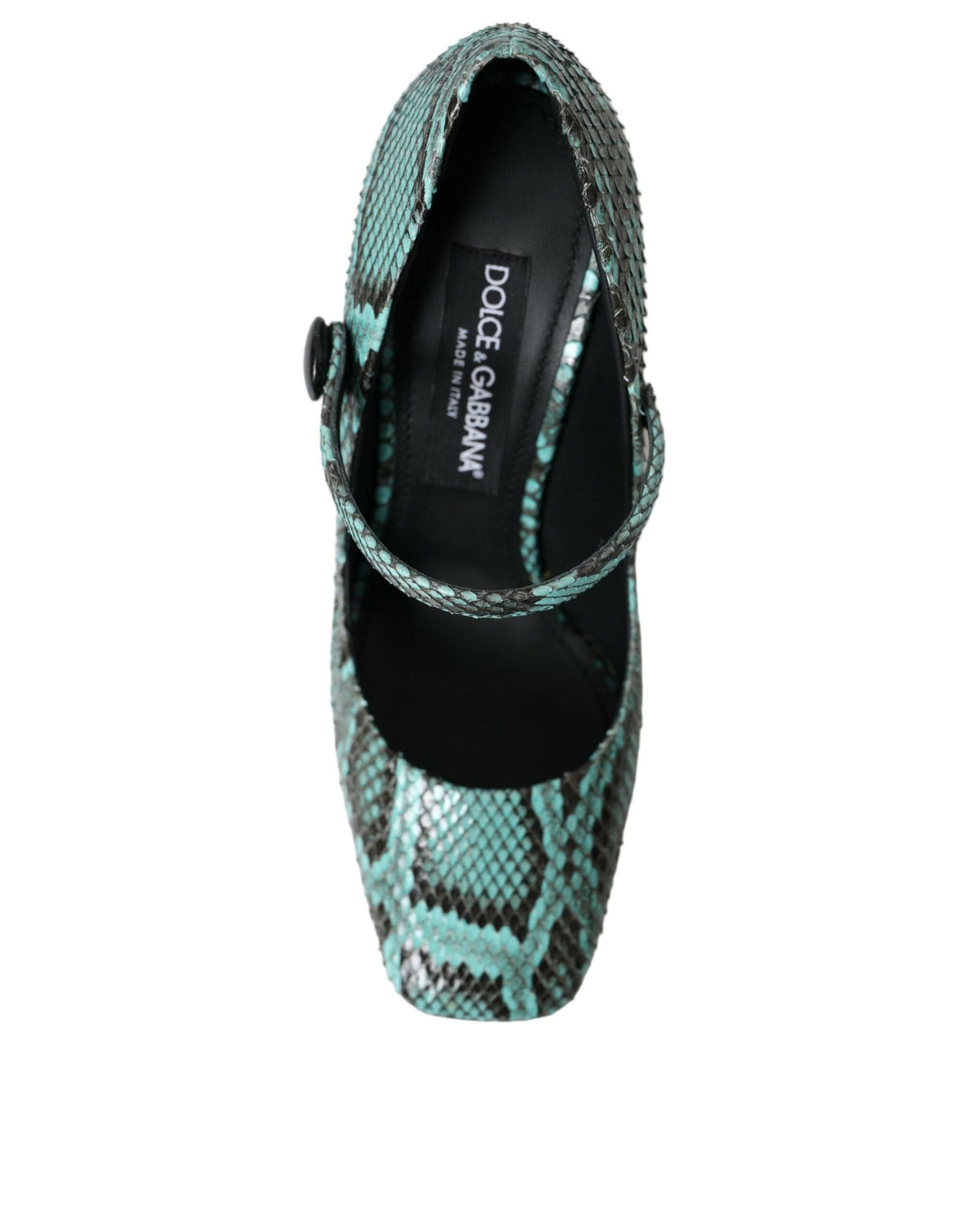 Escarpins Mary Jane en cuir python Aqua Dolce &amp; Gabbana