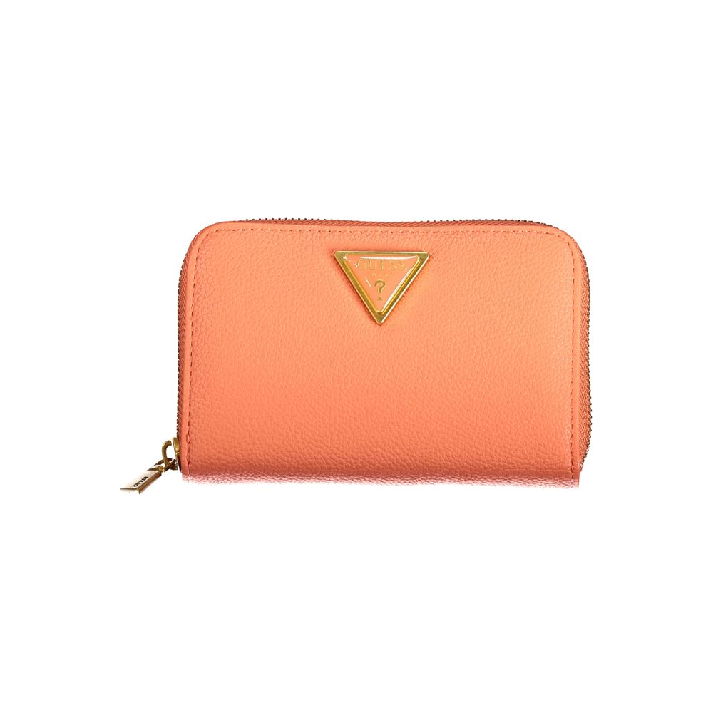 Cartera de polietileno naranja Guess Jeans