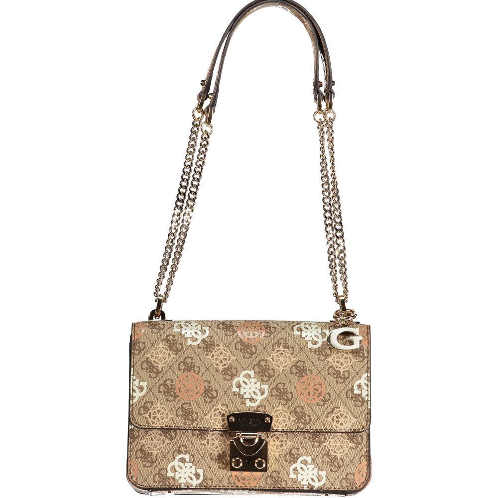 Sac à main Guess Jeans en polyéthylène beige