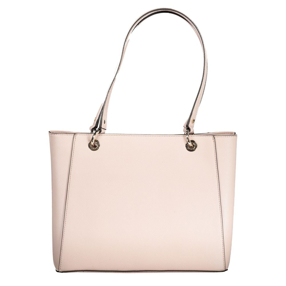 Sac à main Guess Jeans en polyéthylène rose