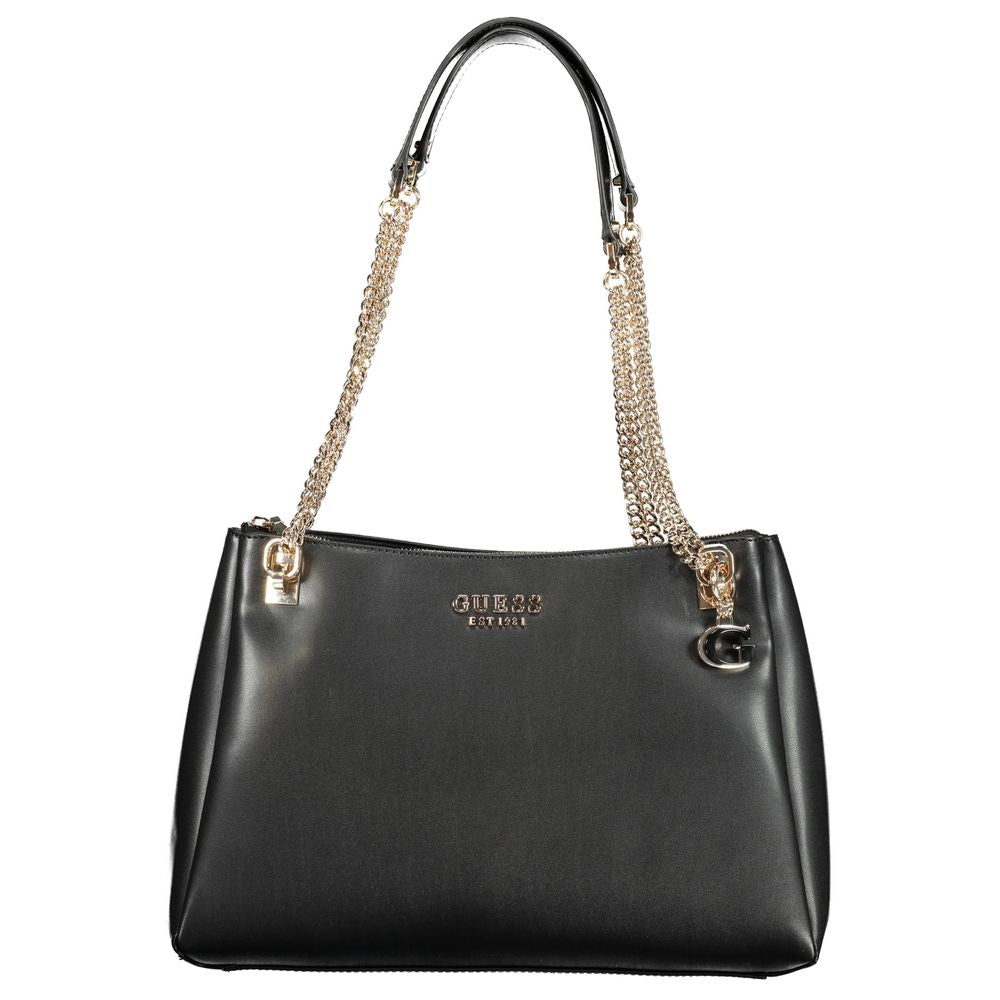 Sac à main Guess Jeans en polyéthylène noir