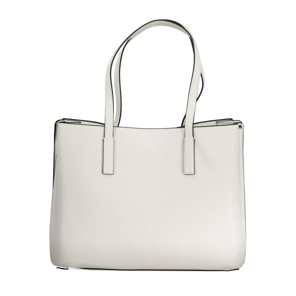 Sac à main Guess Jeans en polyéthylène blanc