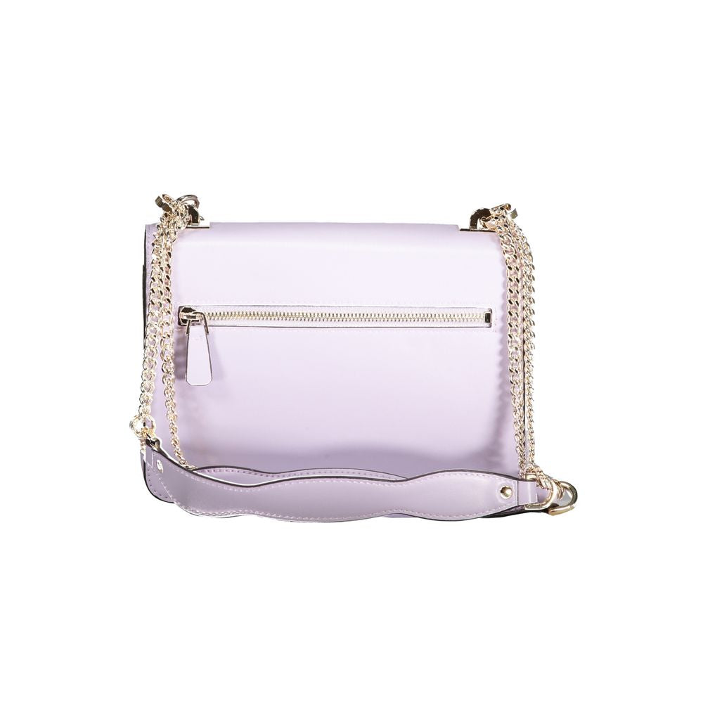 Bolso de mano morado de polietileno Guess Jeans