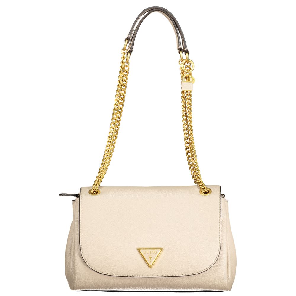 Sac à main Guess Jeans en polyéthylène beige