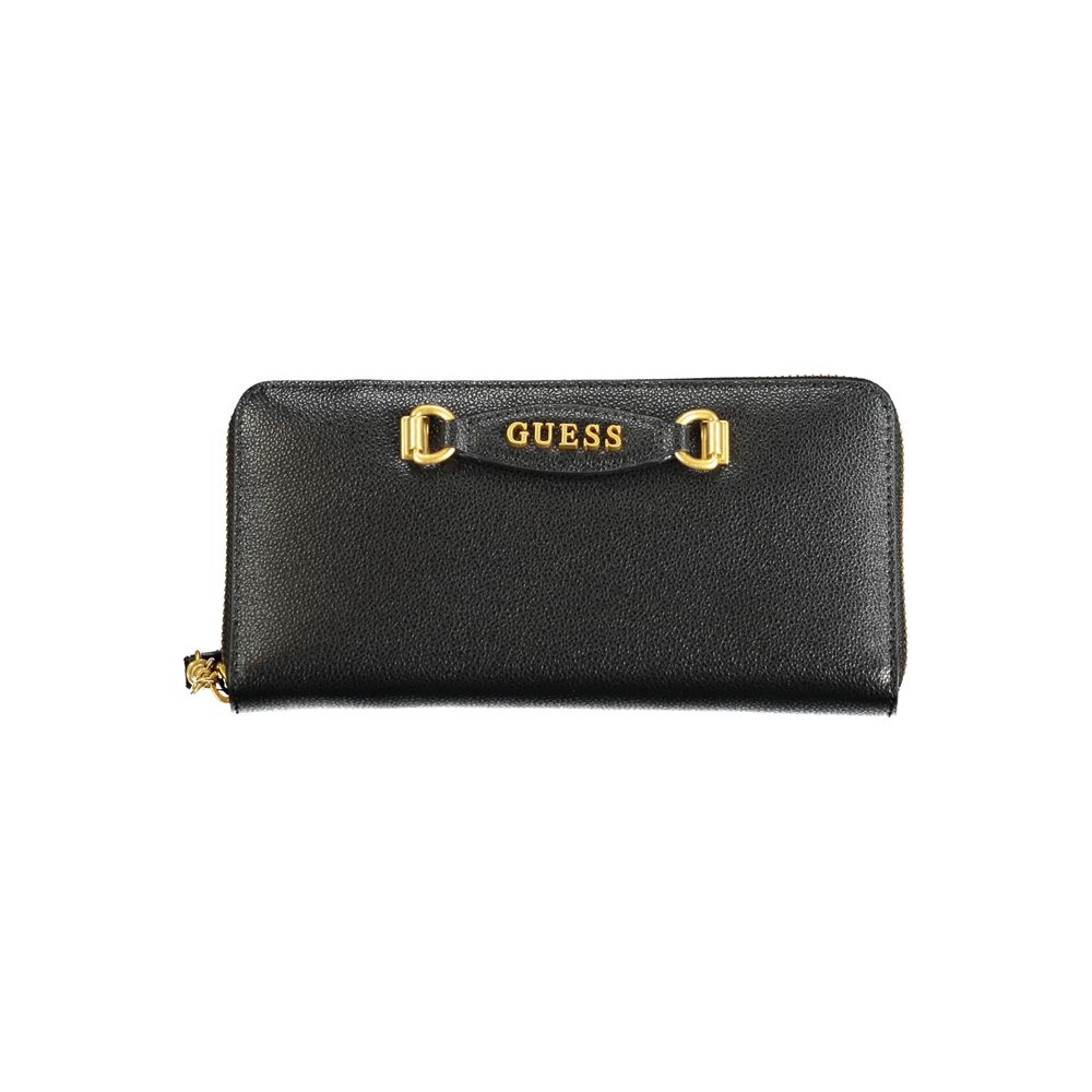 Cartera negra de polietileno Guess Jeans