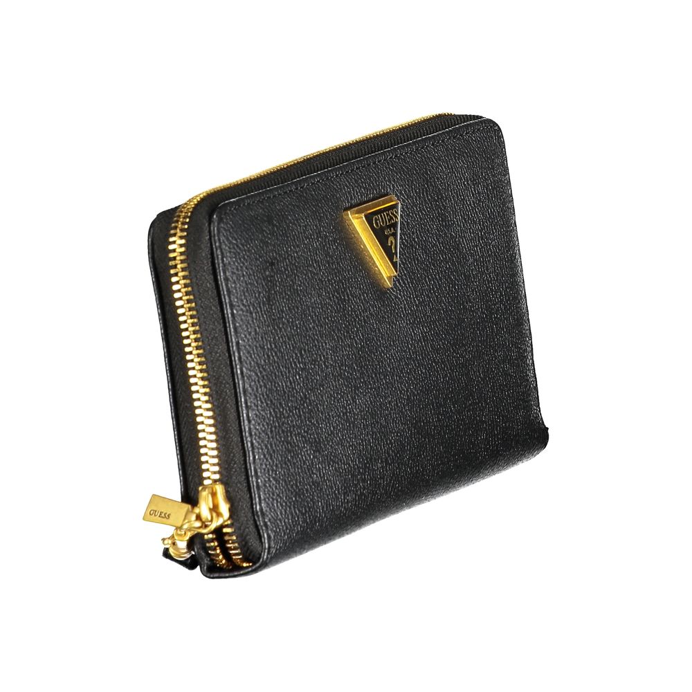 Cartera negra de polietileno Guess Jeans