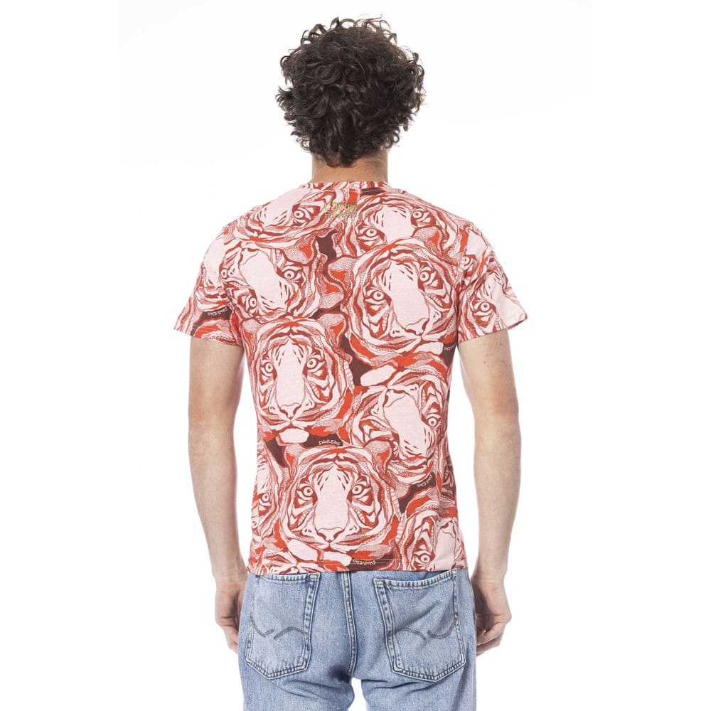 T-shirt en coton rouge Cavalli Class