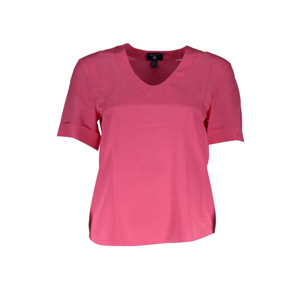 Hauts et t-shirts en soie rose Gant