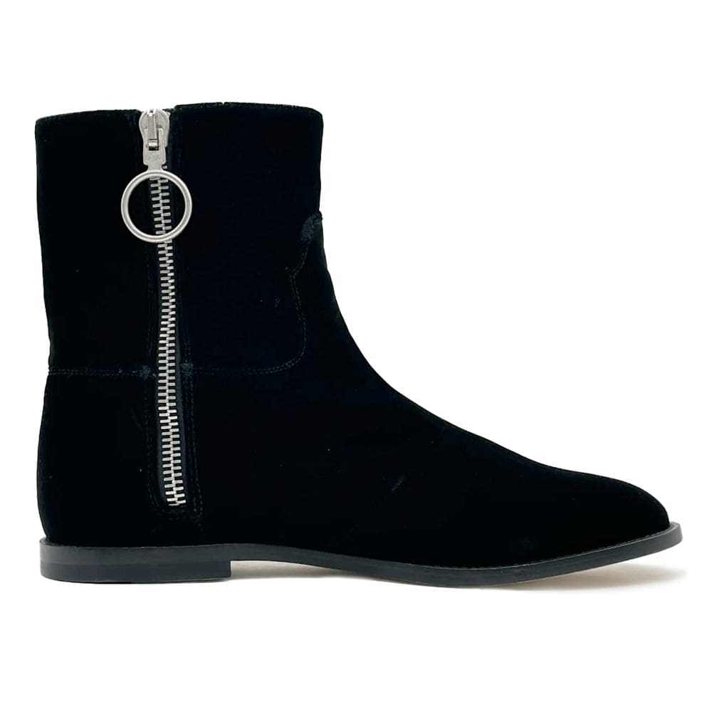 Botte en cuir de veau noir Off-White